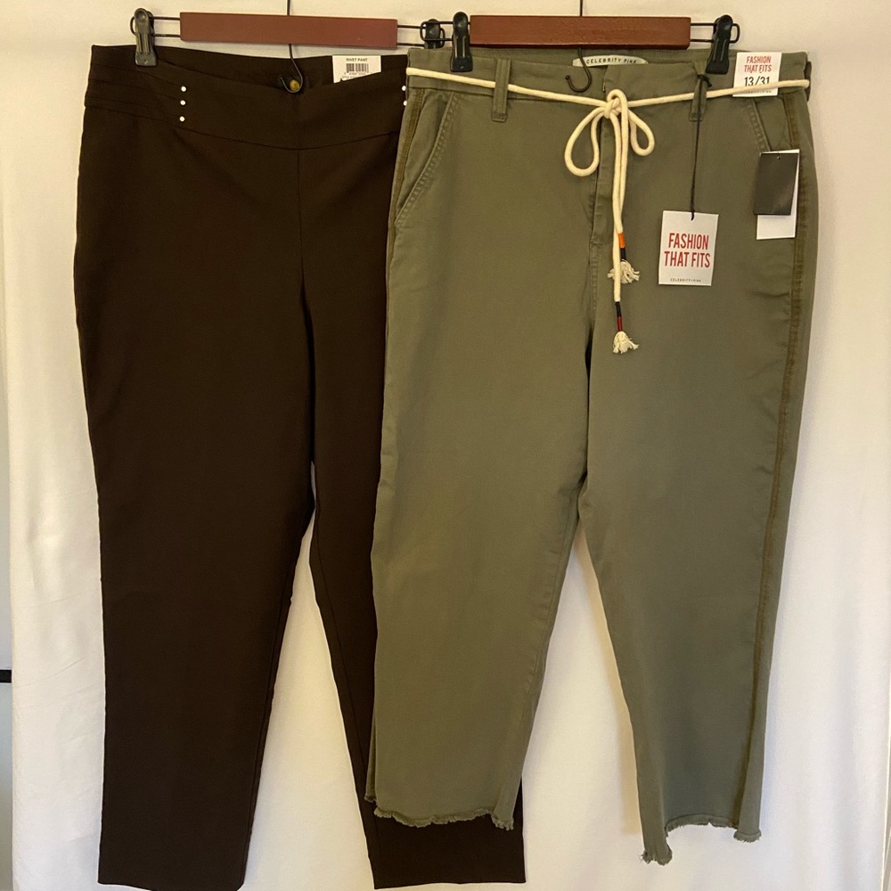 NWT Celebrity Pink & JP Collection Pants (large)